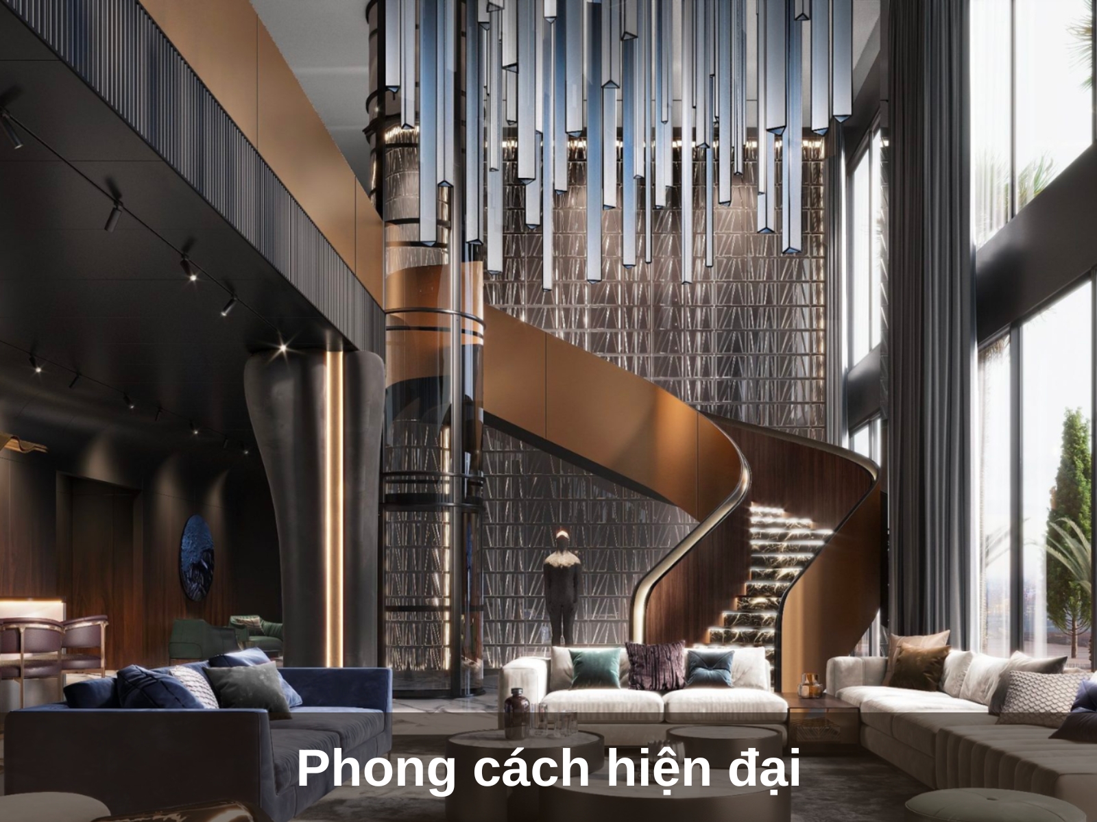 mau thiet ke noi that duplex phong cach hien dai