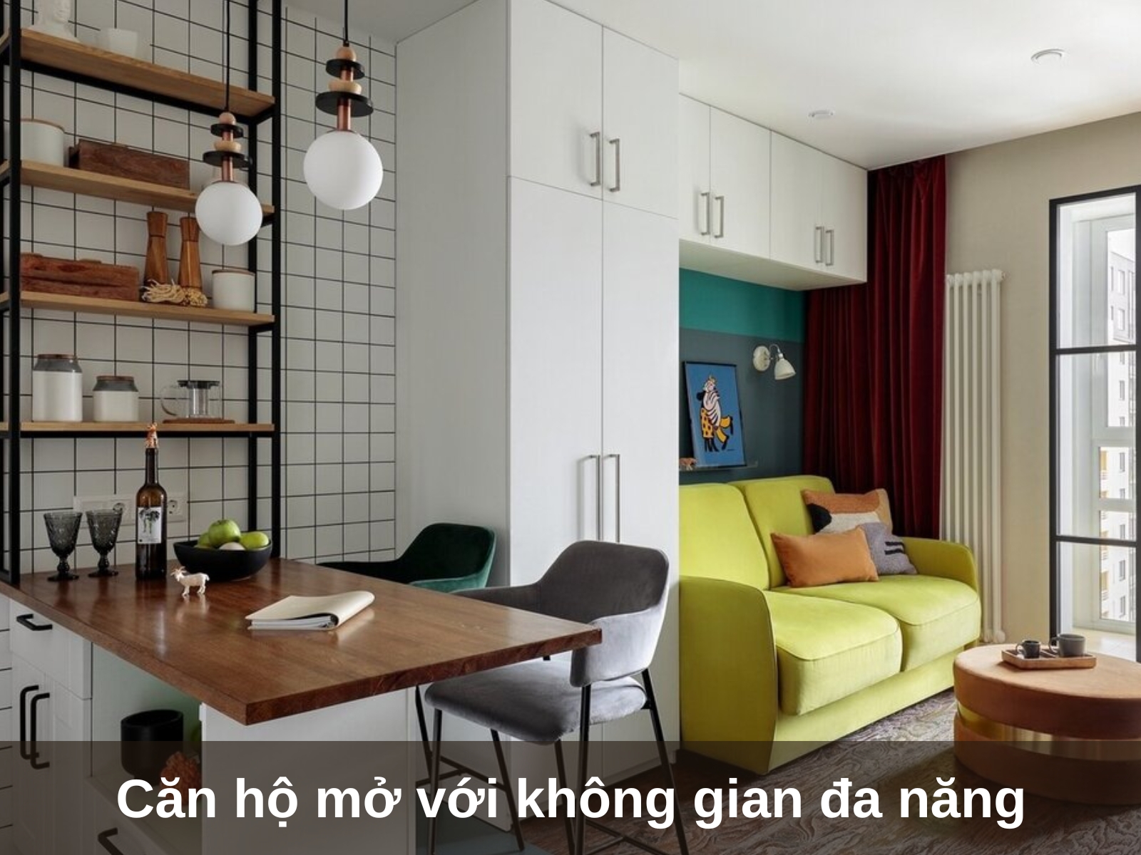 y tuong thiet ke can ho mini 20m2 day du tien nghi