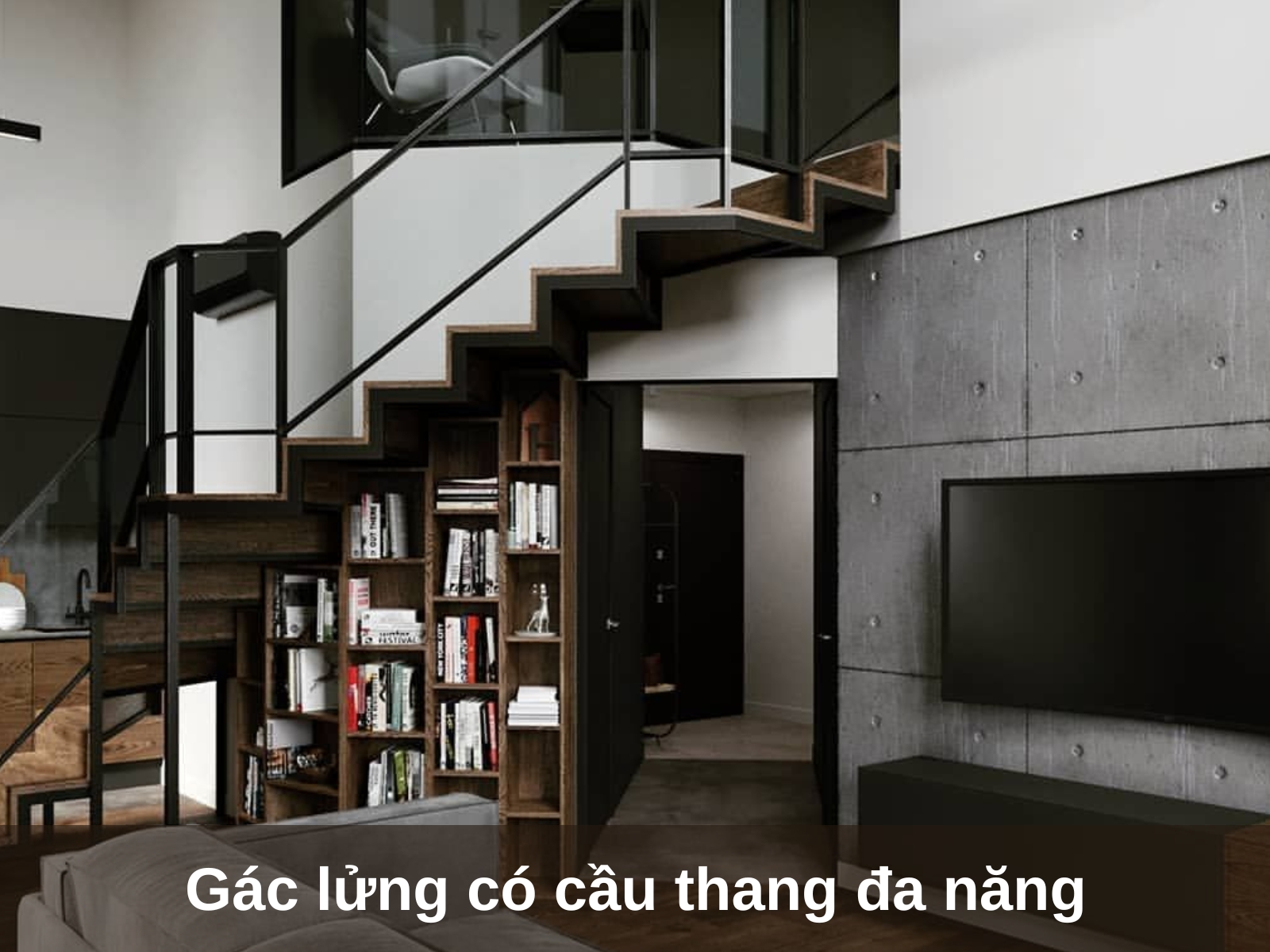 gac lung co cau thang da nang