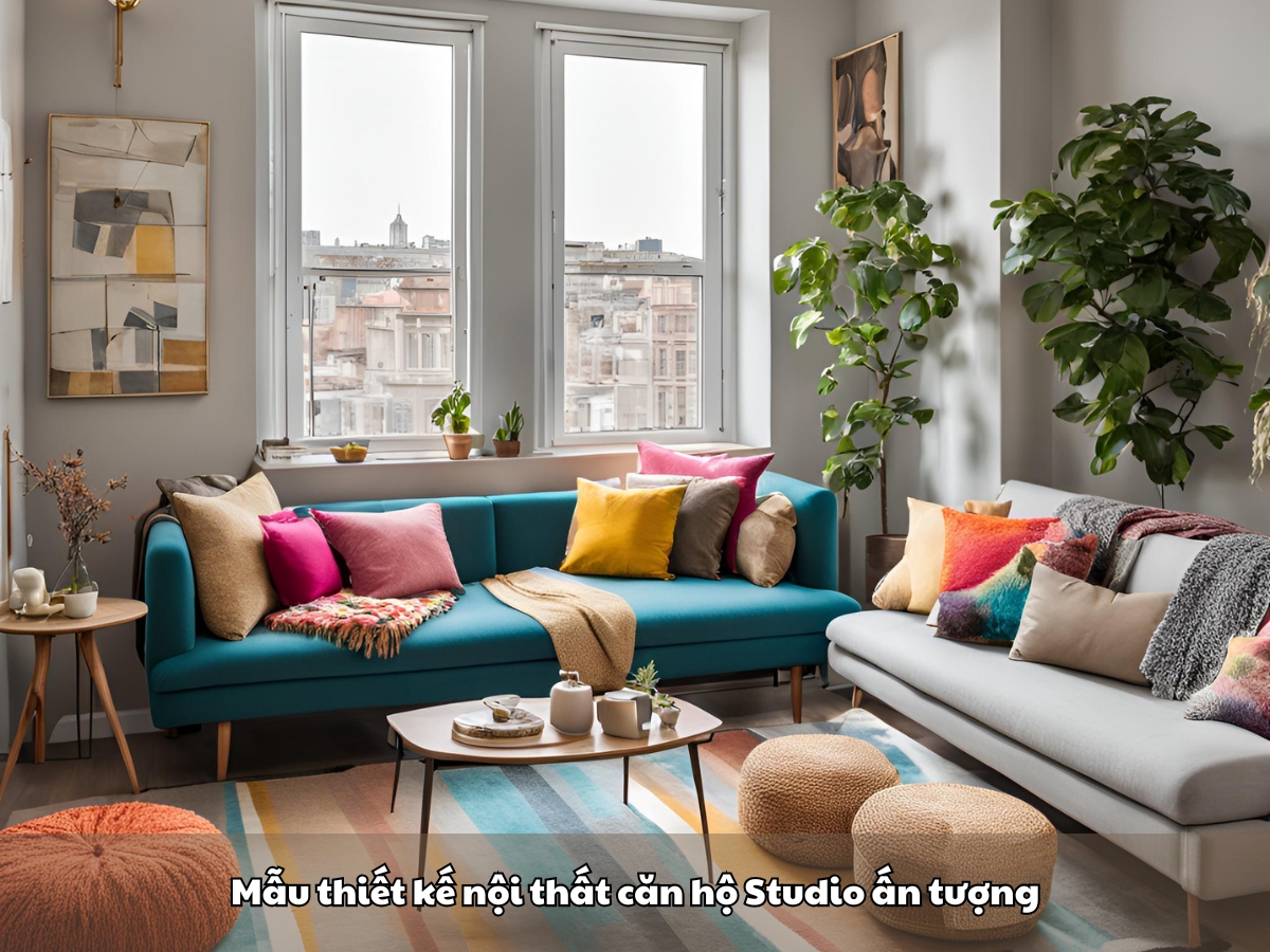 y tuong thiet ke noi that can ho studio tien nghi tiet kiem nhat