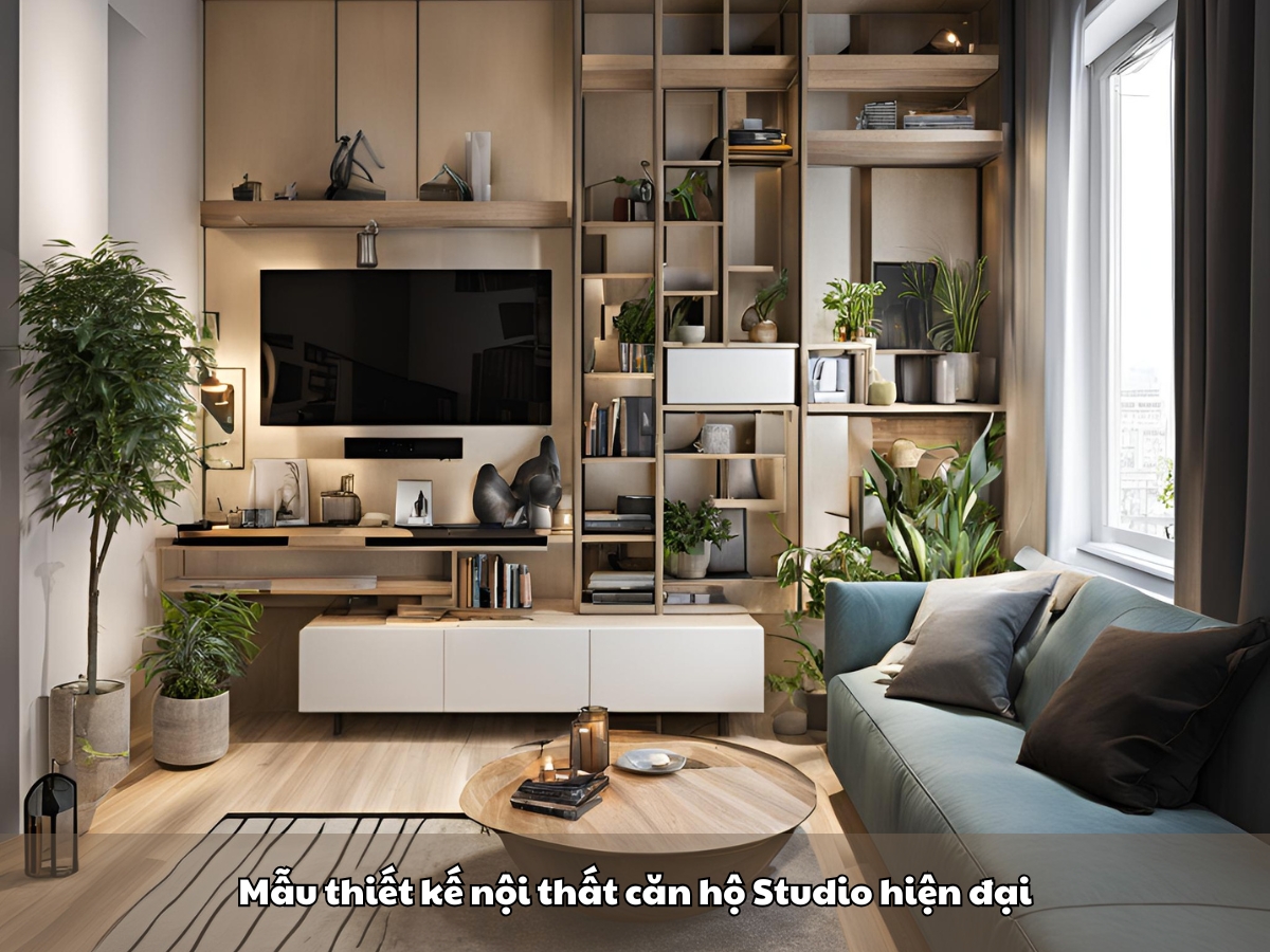 y tuong thiet ke noi that can ho studio tiet kiem nhat