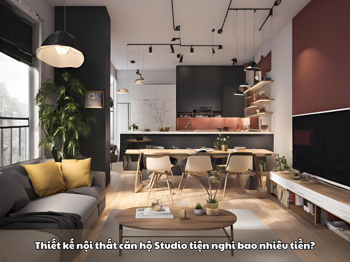 thiet ke noi that can ho studio tien nghi bao nhieu tien