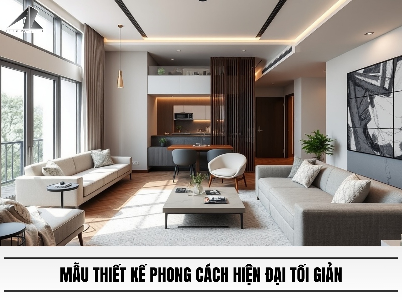 Mau thiet ke phong cach hien dai toi gian
