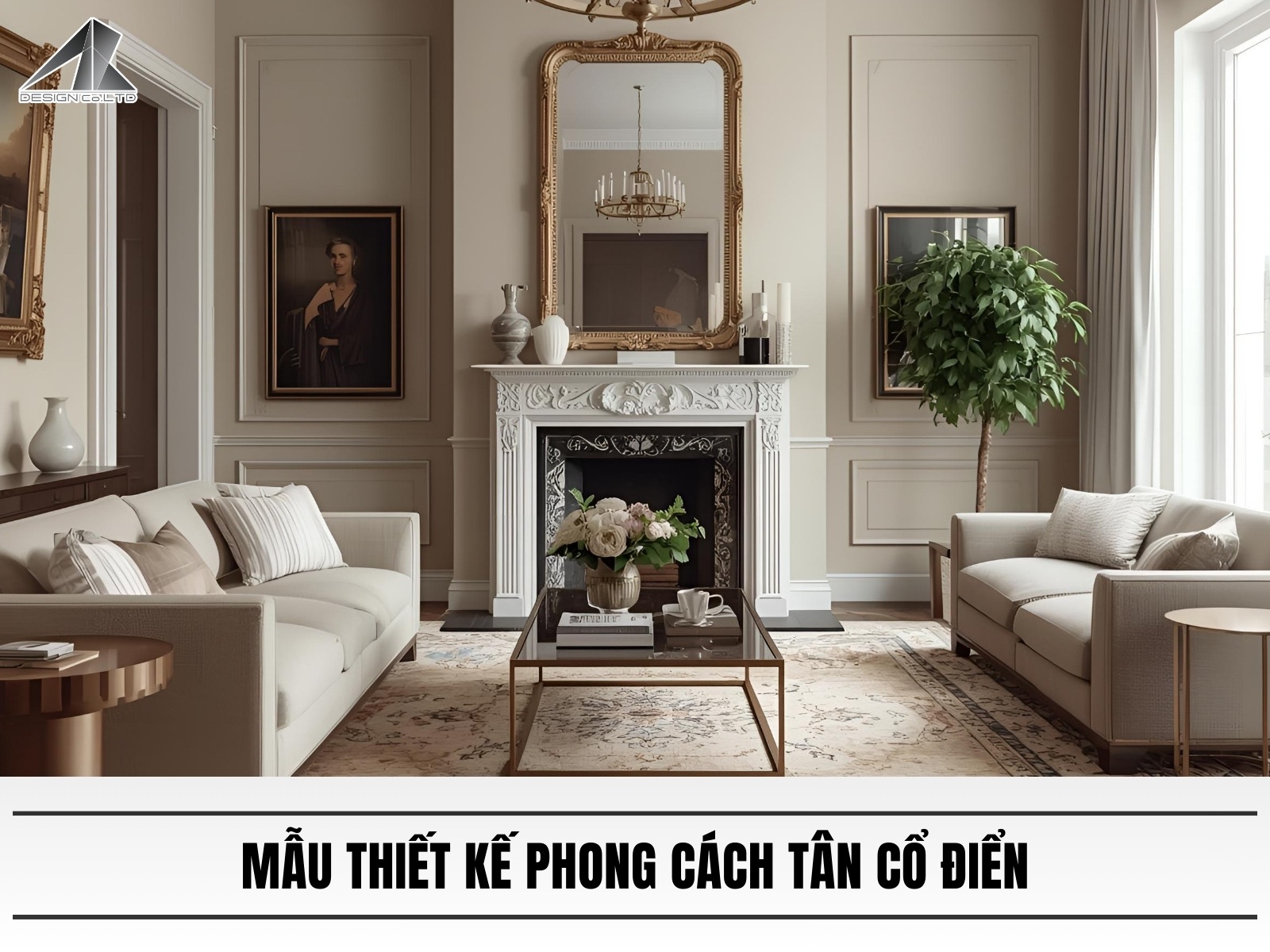 Mau thiet ke phong cach tan co dien