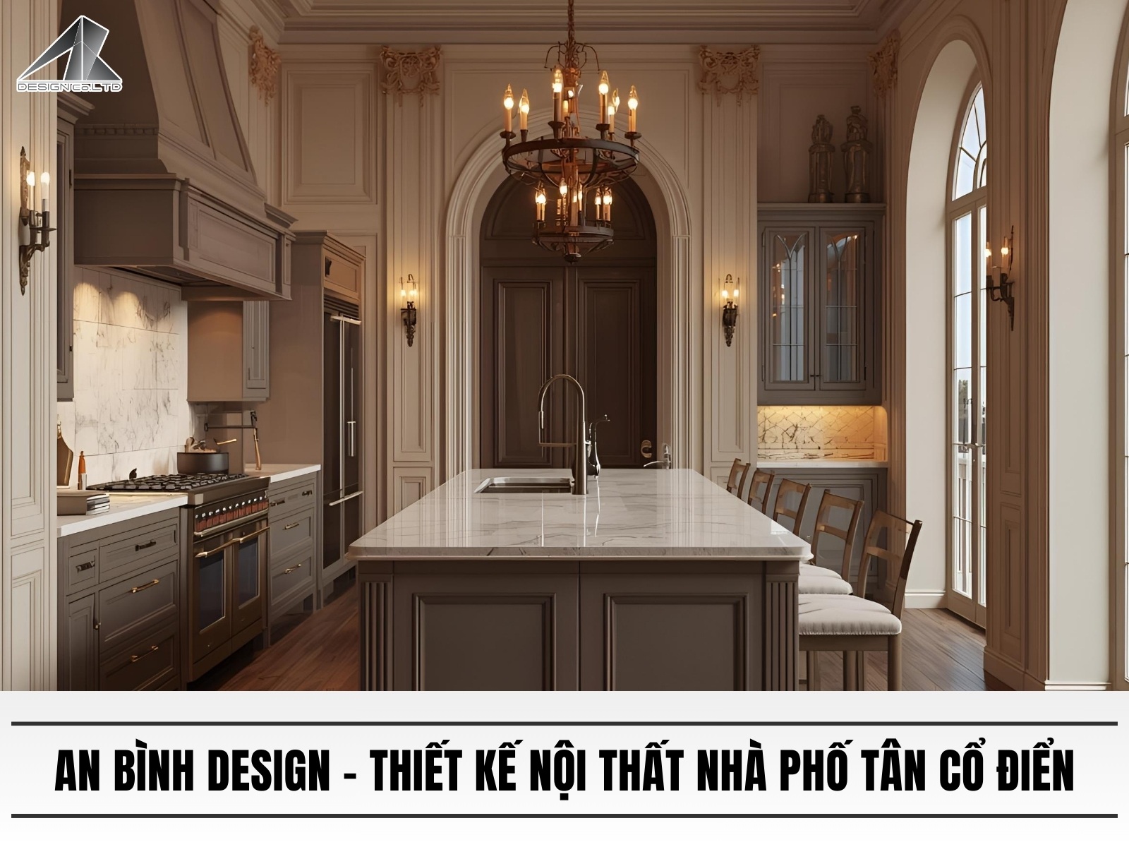 An Binh Design Thiet ke noi that nha pho tan co dien​ uy tin cao cap tai TPHCM