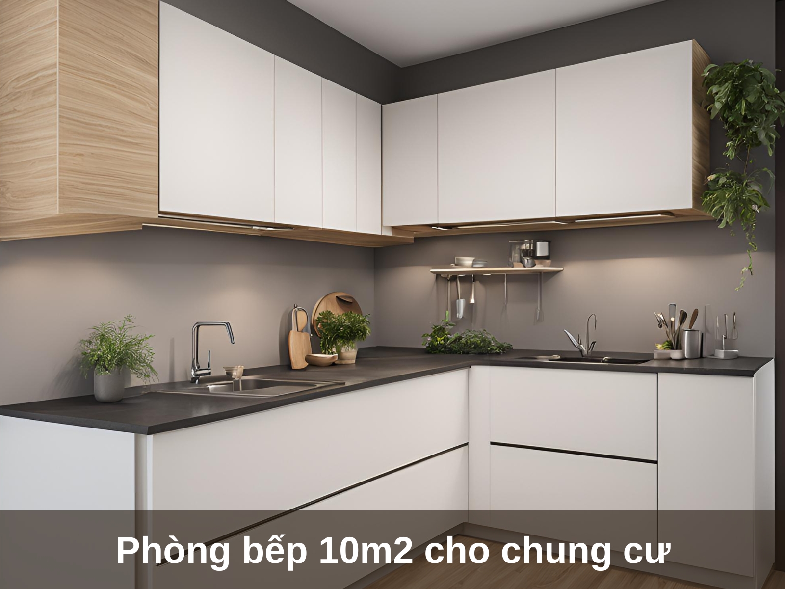 Phong bep 10m2 cho chung cu