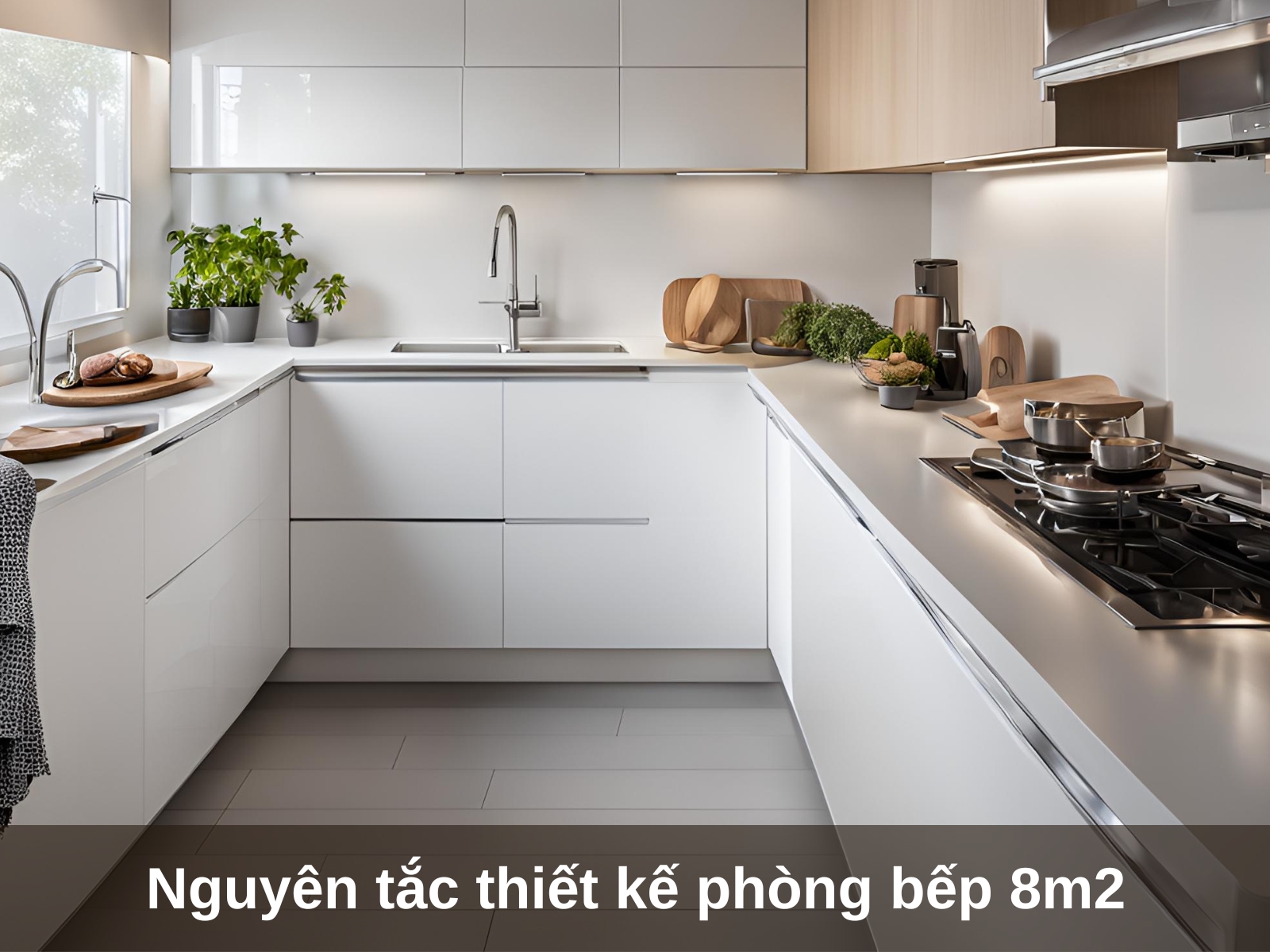 Nguyen tac thiet ke noi that phong bep 8m2 toi uu dien tich