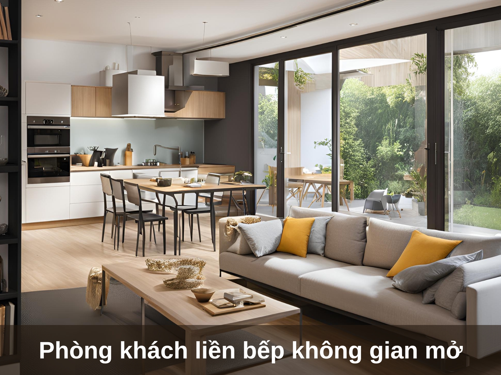 10 y tuong thiet ke phong khach lien bep 30m2 an tuong nhat nam 2024