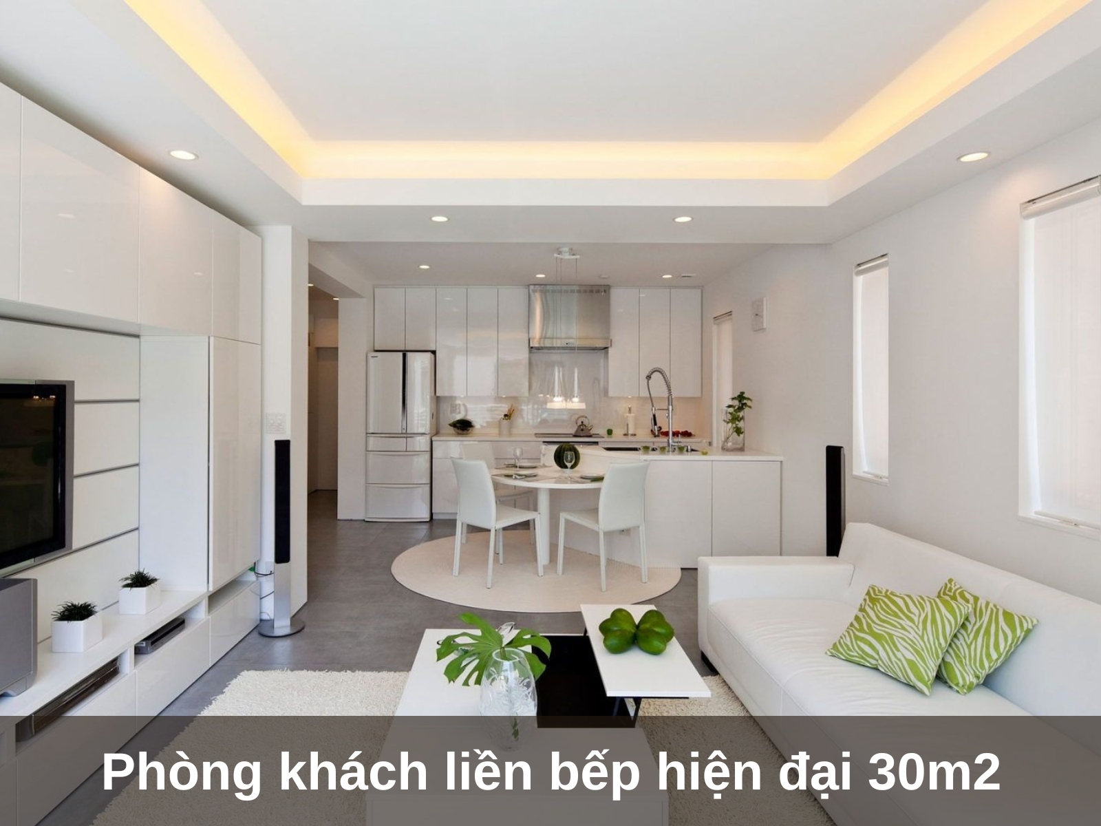 10 y tuong thiet ke phong khach lien bep 30m2 an tuong nhat nam 2024