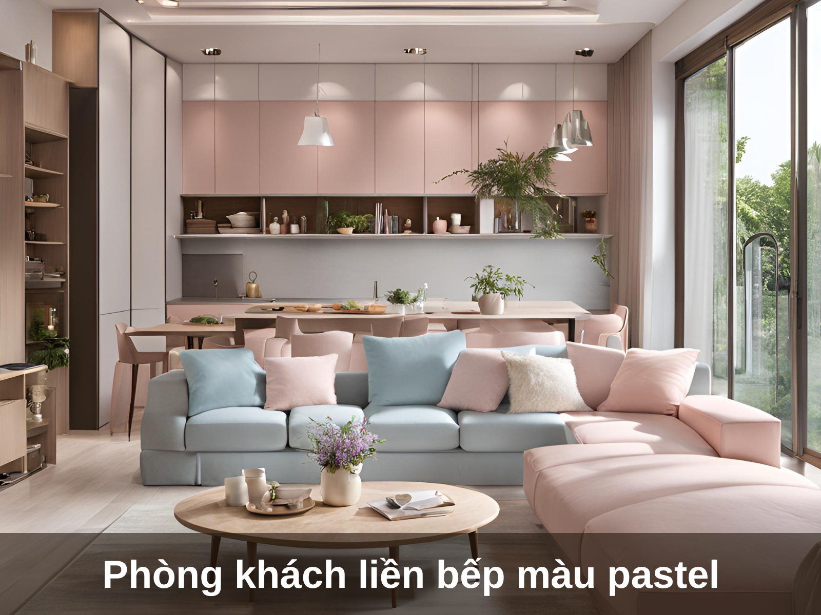 10 y tuong thiet ke phong khach lien bep 30m2 an tuong nhat nam 2024