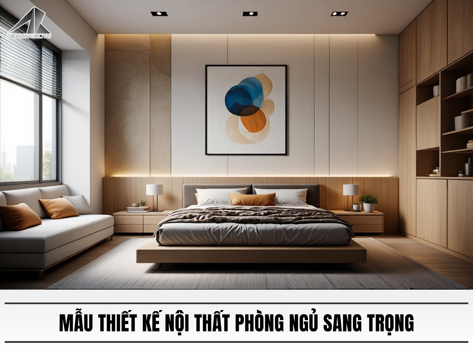 Mau thiet ke noi that phong ngu sang trong