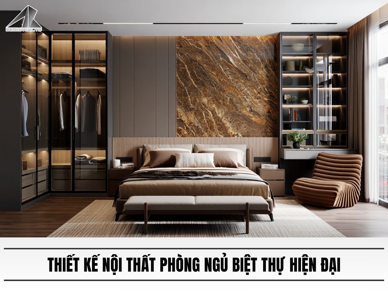 Thiet ke noi that phong ngu biet thu hien dai