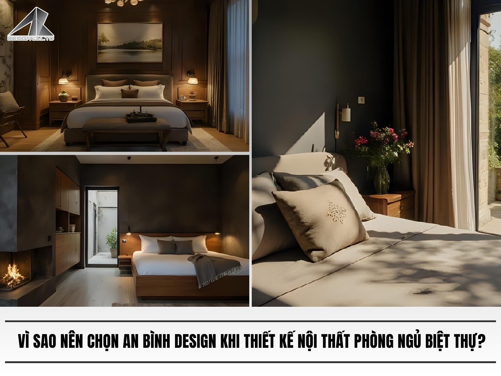 Vi sao nen chon An Binh Design khi can thiet ke noi that phong ngu biet thu?