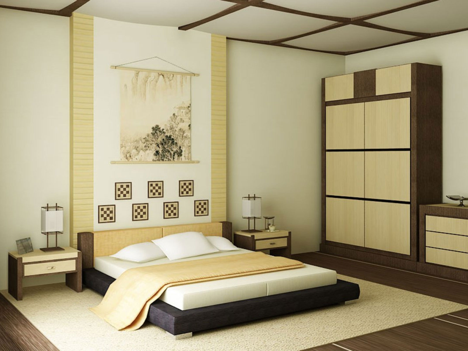 thiet ke giuong bet kieu nhat ban