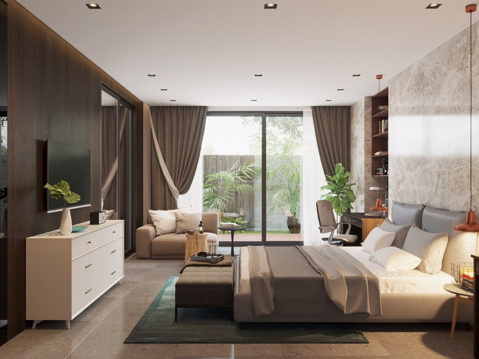 goi y decor phong ngu danh cho nam