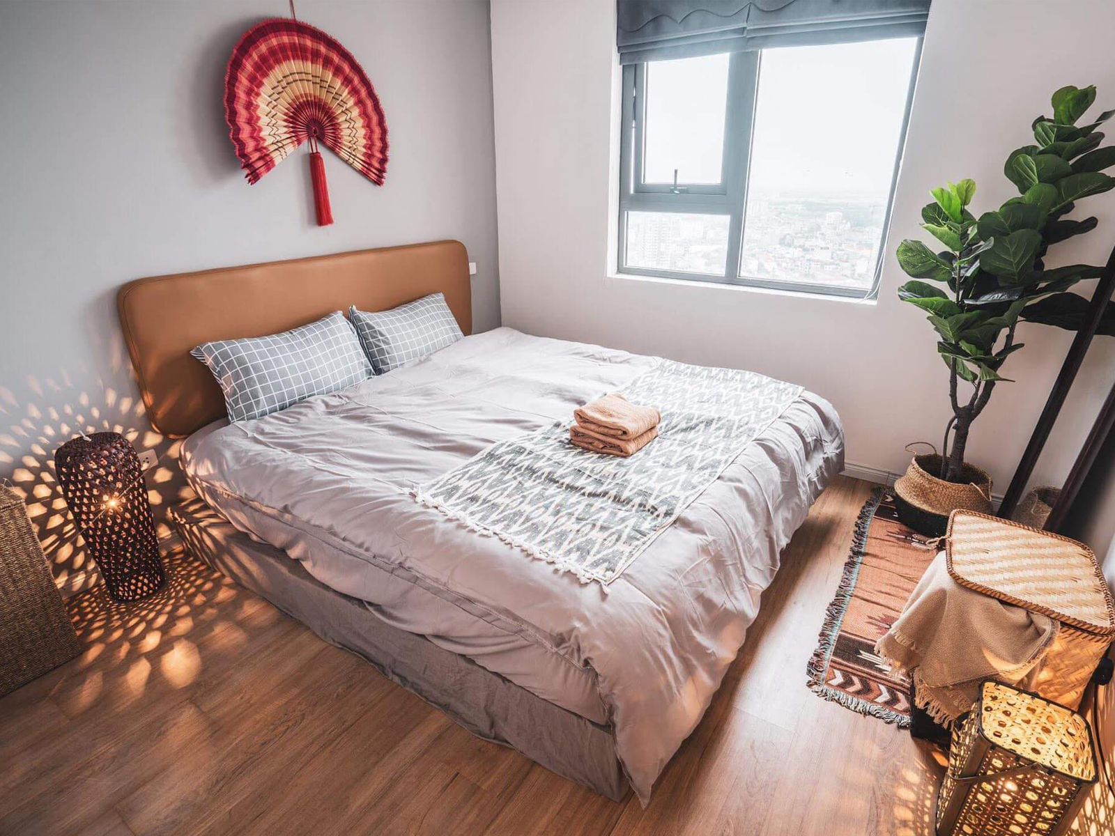 decor phong ngu vintage