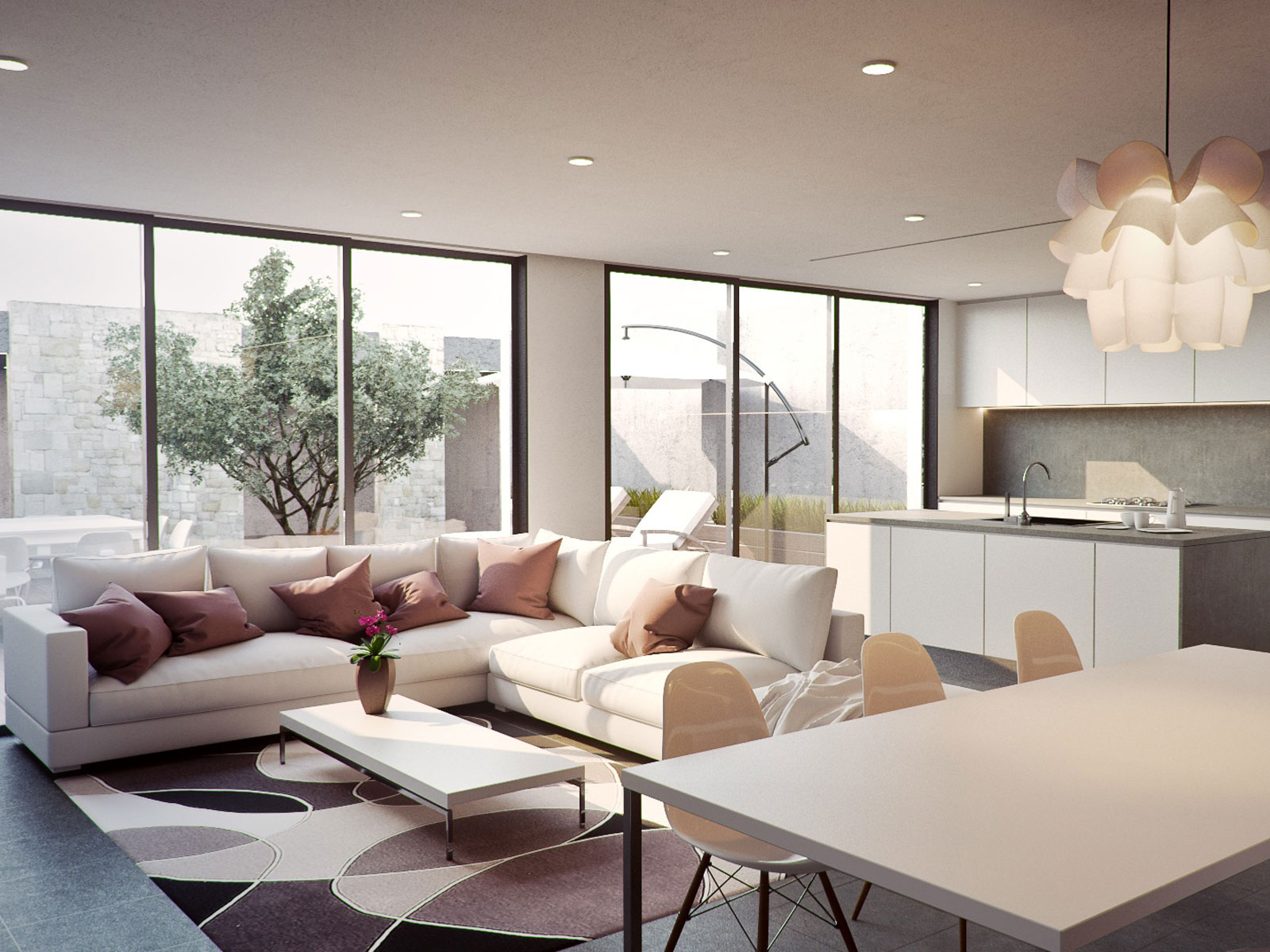 thiet ke phong khach