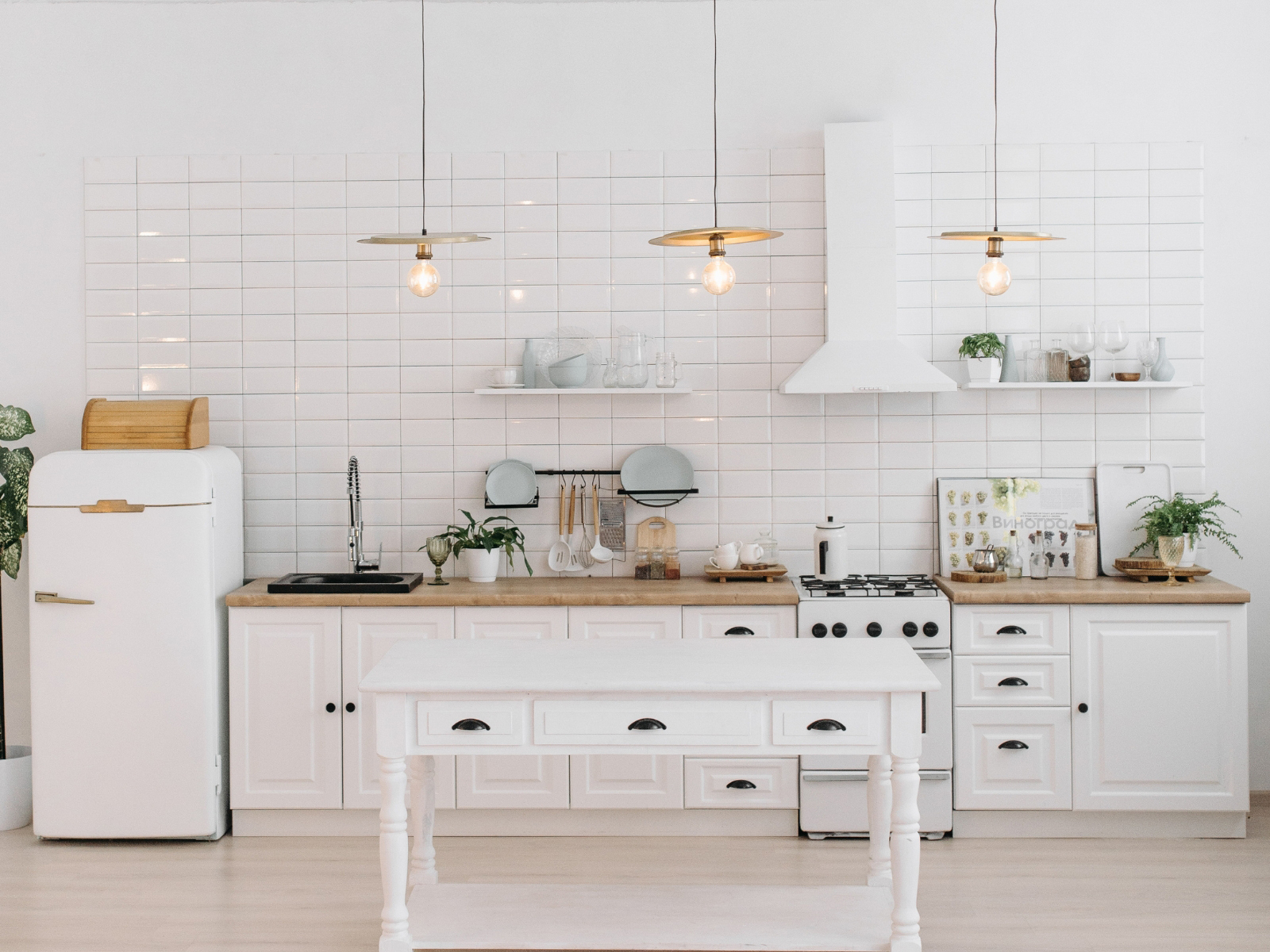 thiet ke phong bep don gian