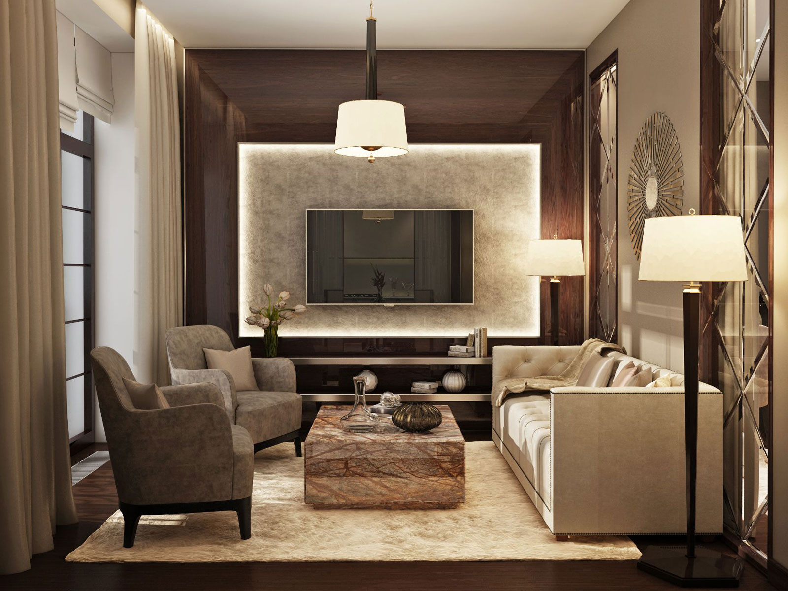 phong khach luxury
