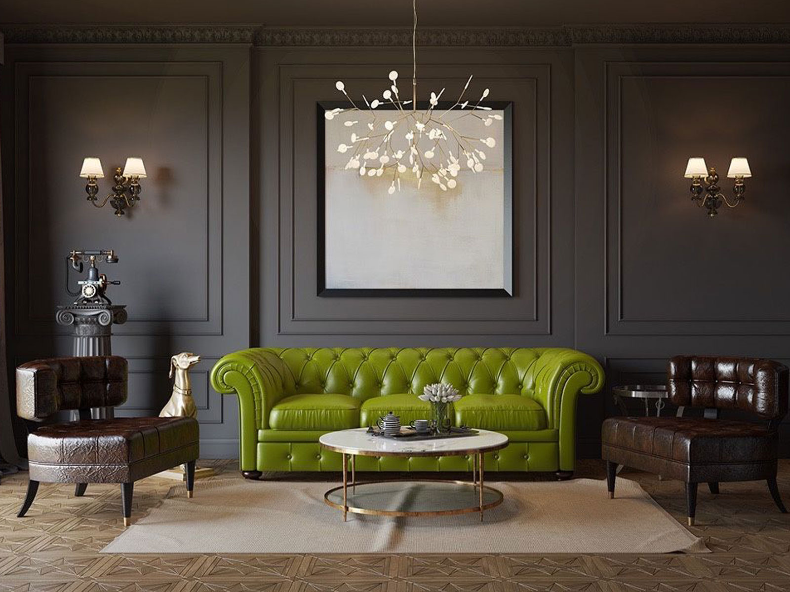 phong khach mau tram