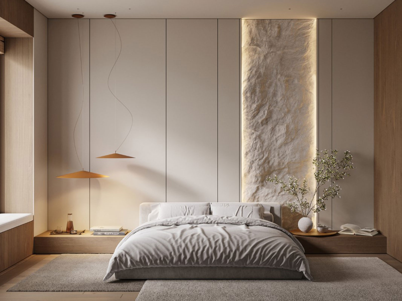 nguyen tac thiet ke phong ngu khong giuong