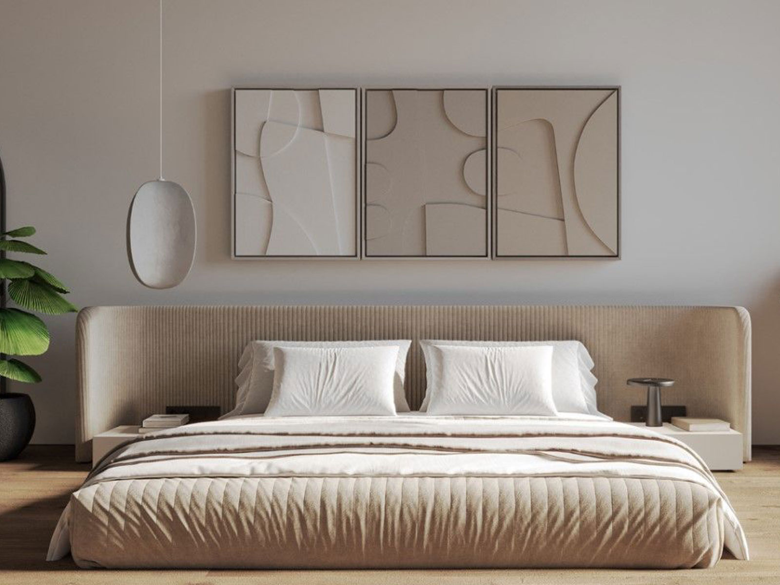 uu diem khi thiet ke phong ngu khong giuong