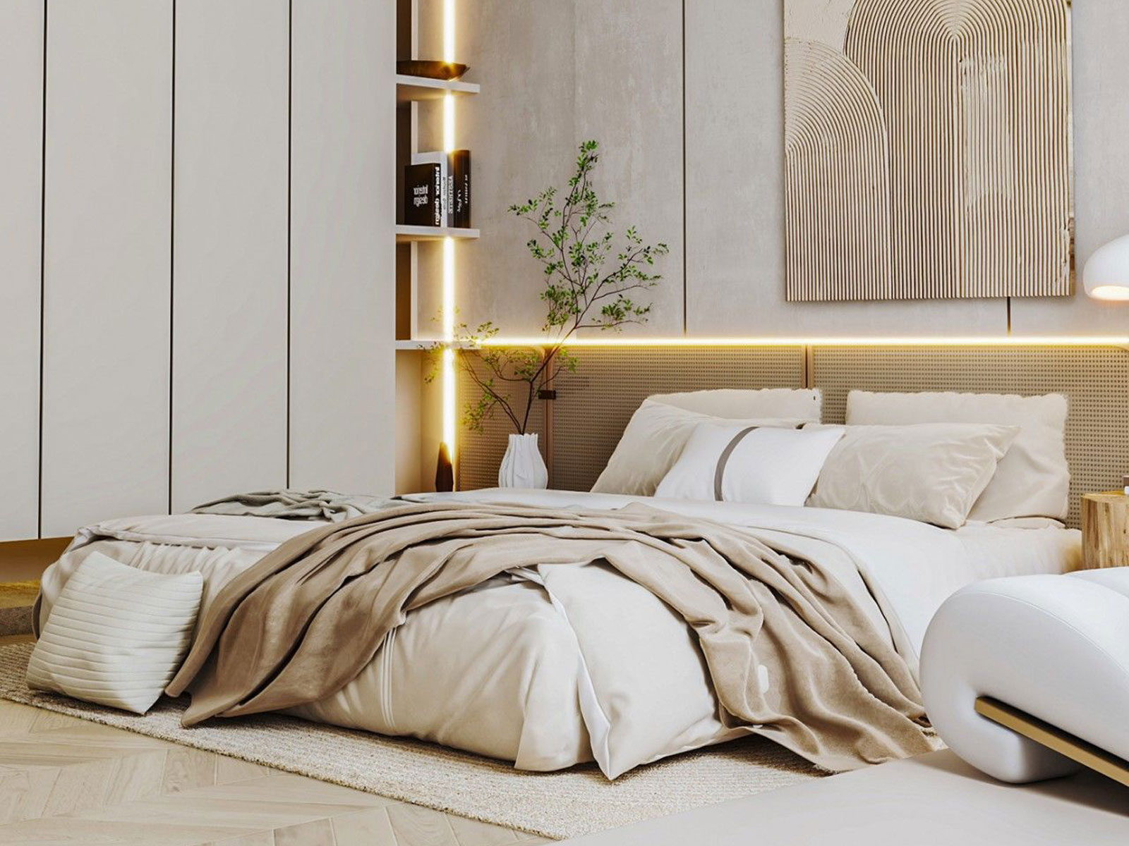 phong ngu khong giuong nha cap 4