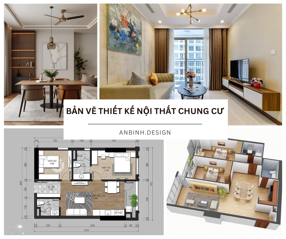 99+ bản vẽ thiết kế nội thất chung cư ĐỦ TIỆN NGHI đẹp nhất