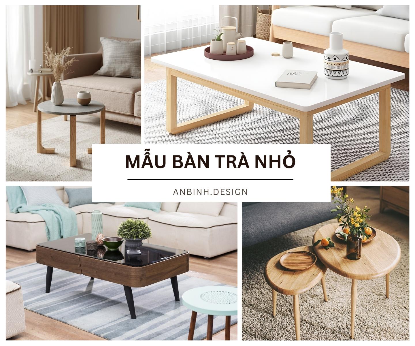 29+ mẫu bàn trà nhỏ gọn MINI cho phòng khách