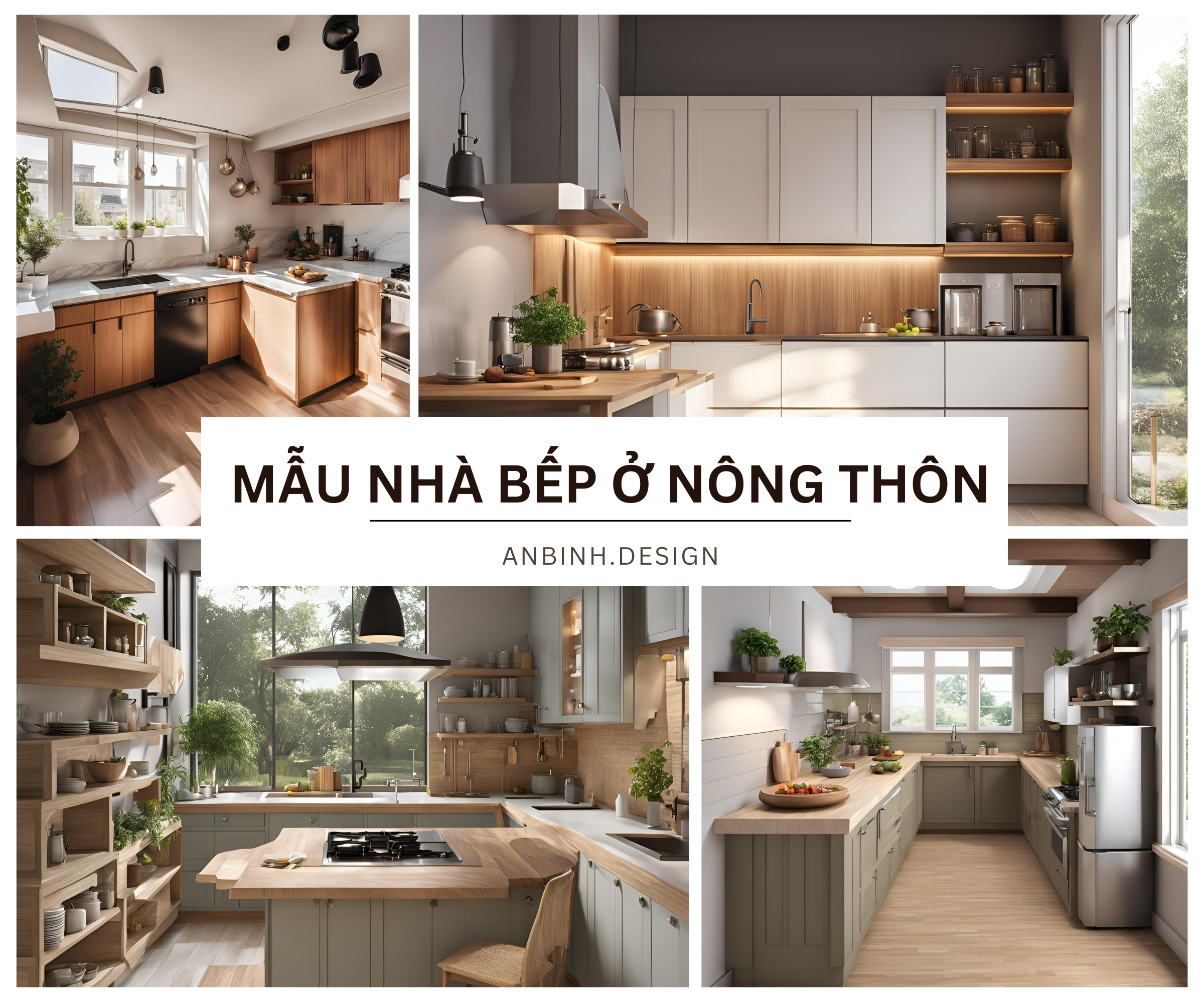 mau nha bep o nong thon