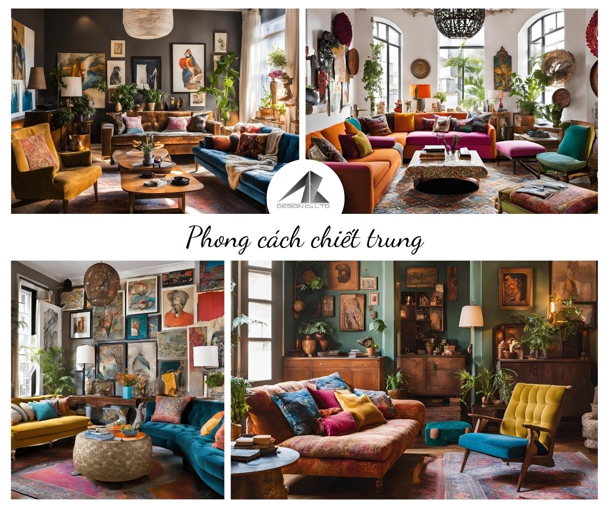 Phong cách nội thất chiết trung (Eclectic) là gì? [GIẢI ĐÁP]