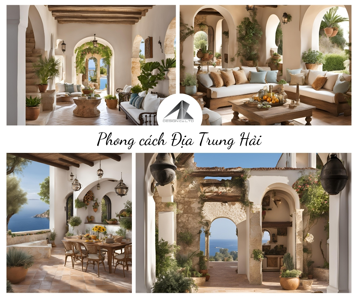 Phong cách nội thất Địa Trung Hải là gì? Đặc trưng nổi bật