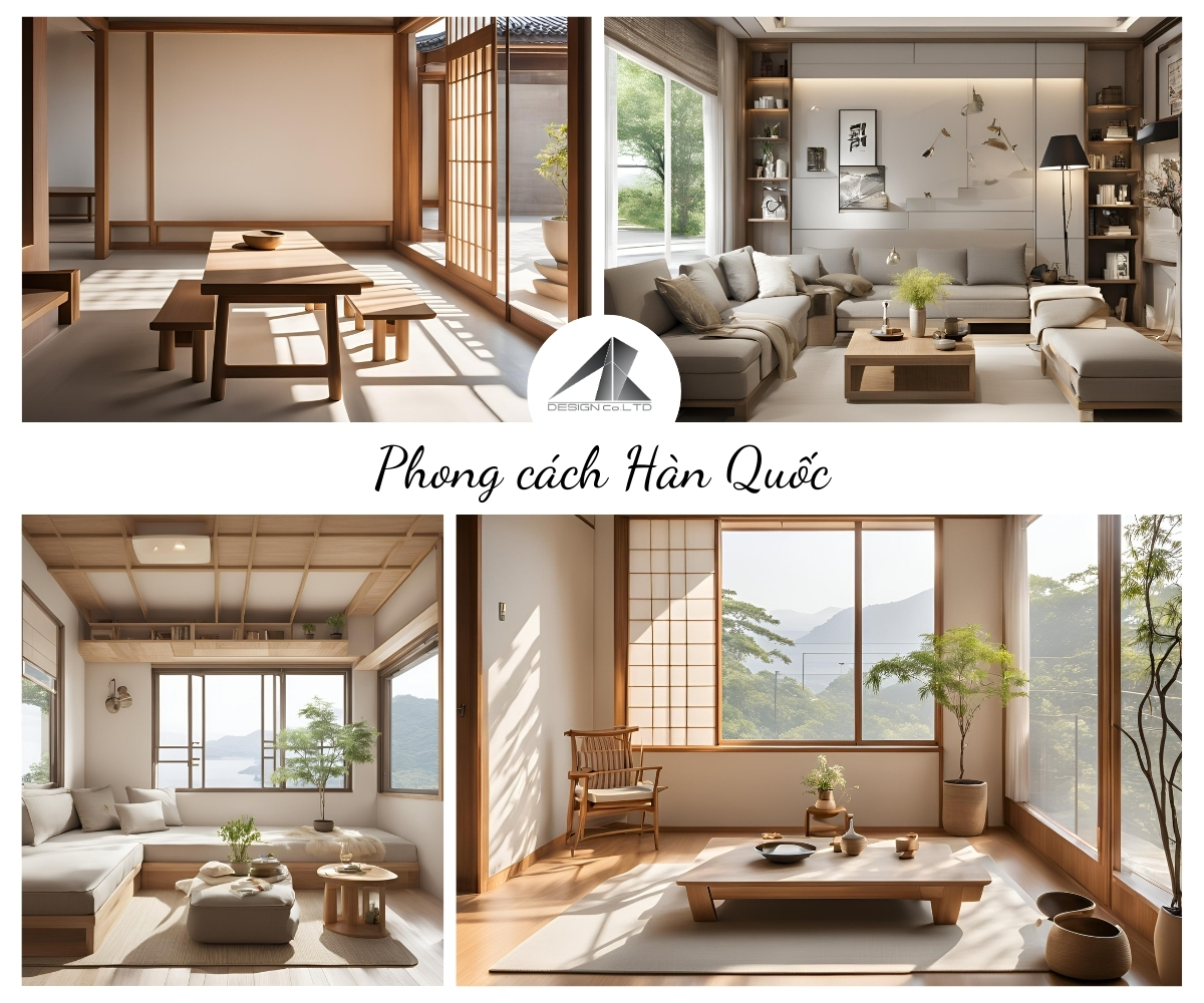 Phong cách thiết kế nội thất Hàn Quốc: XU HƯỚNG THANH LỊCH