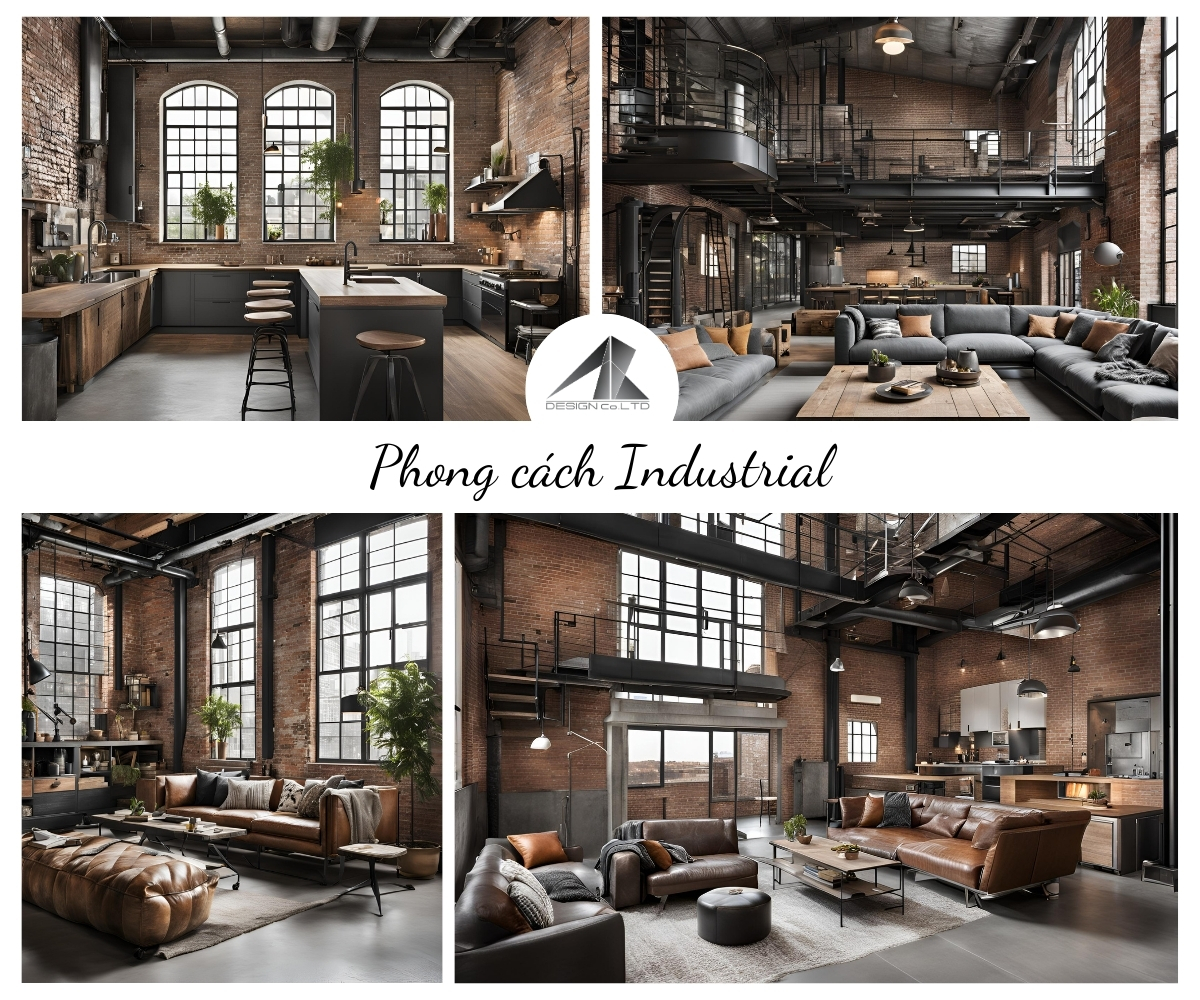 Phong Cách Industrial là gì? Đặc trưng khi thiết kế nội thất
