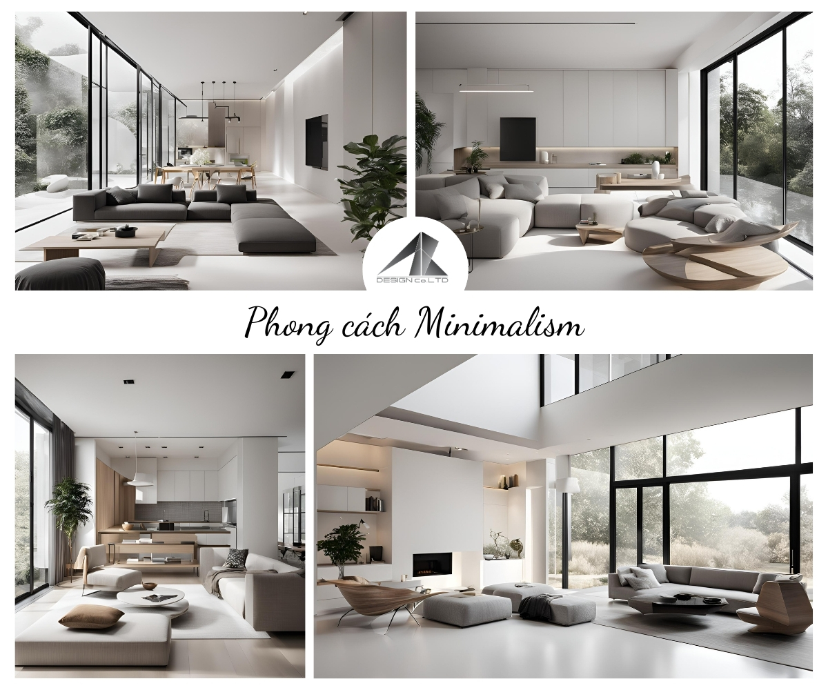 Phong cách nội thất tối giản (Minimalism): Xu hướng 2025