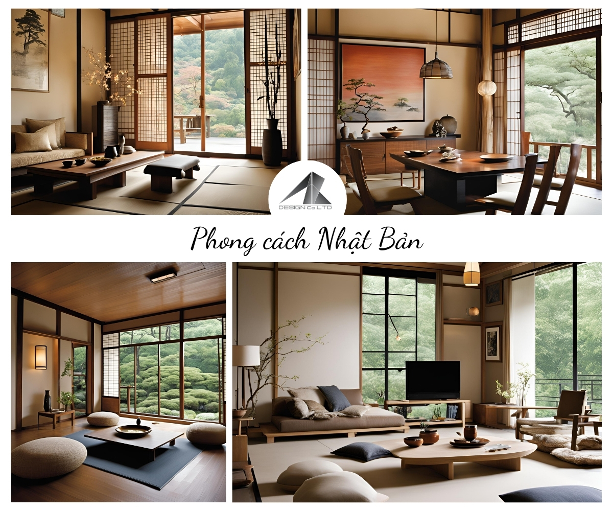 Phong cách thiết kế nội thất Nhật Bản: Vẻ đẹp tối giản