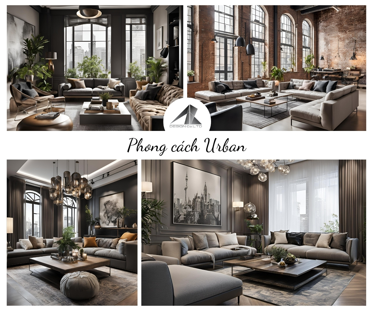 Phong cách Thiết Kế Nội Thất Urban là Gì? Đặc Trưng