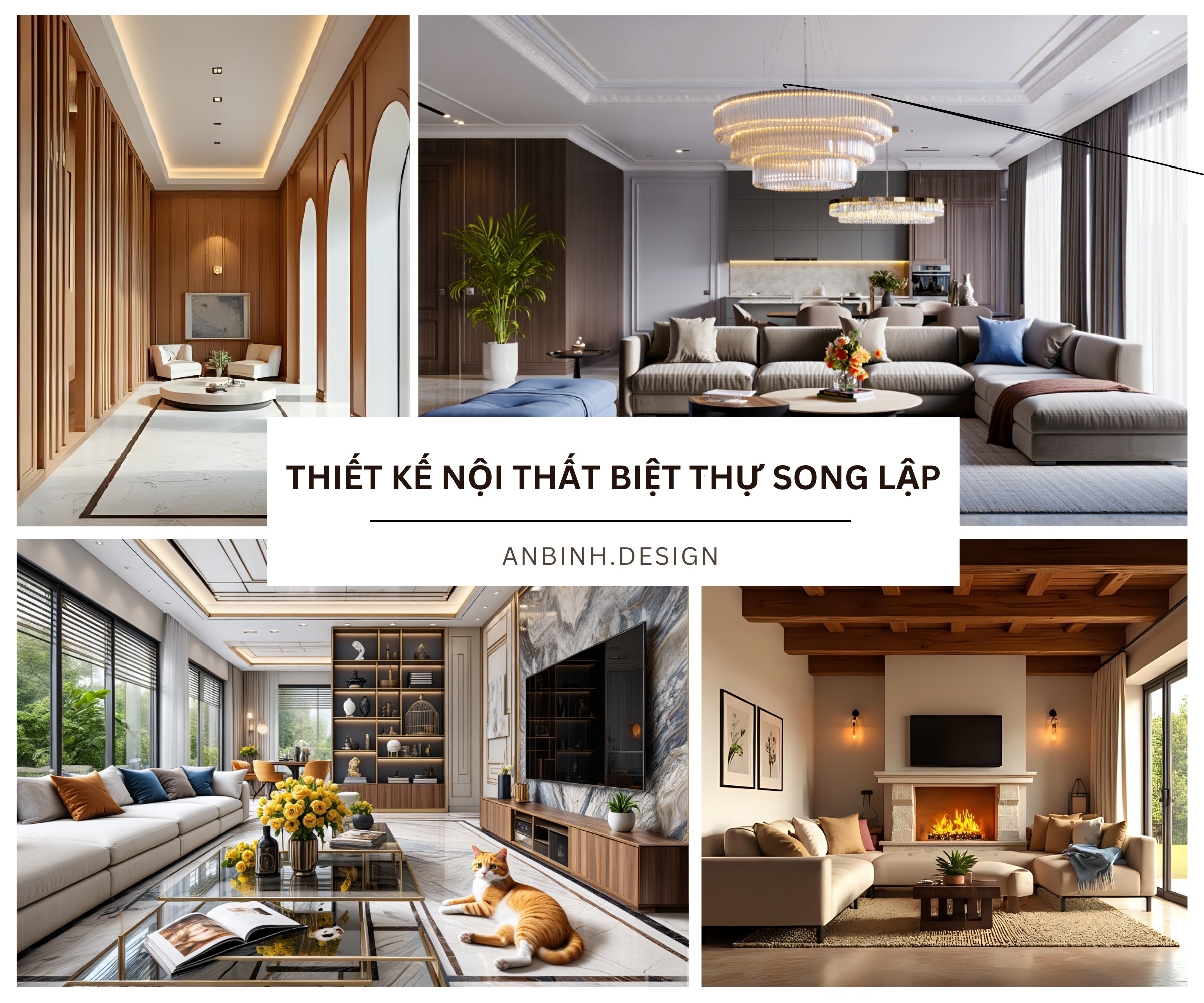 thiet ke noi that biet thu song lap