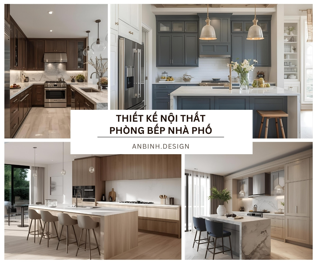 25+ mẫu thiết kế nội thất phòng bếp nhà phố​ TIỆN NGHI tối ưu