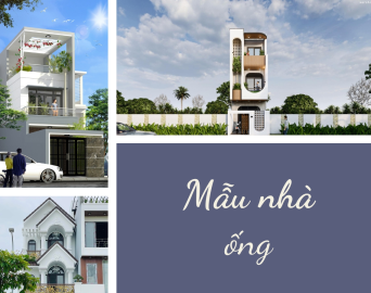 Mẫu nhà ống đẹp tối ưu diện tích