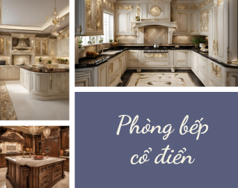 Phòng bếp cổ điển